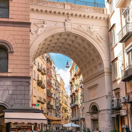 Re Gallo Luxury Plebiscito In Via Chiaia Apartman Nápoly